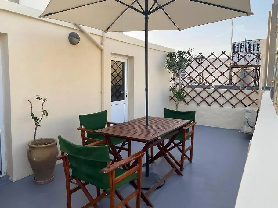 Central Apartment With Private Rooftop Terrace Heraklion  Greece
